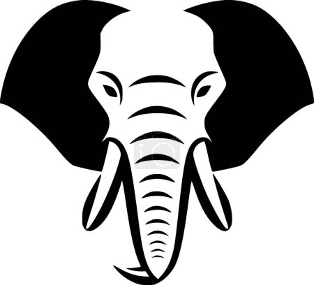 Téléchargez les illustrations : Eléphant - logo vectoriel de haute qualité - illustration vectorielle idéale pour t-shirt graphique - en licence libre de droit