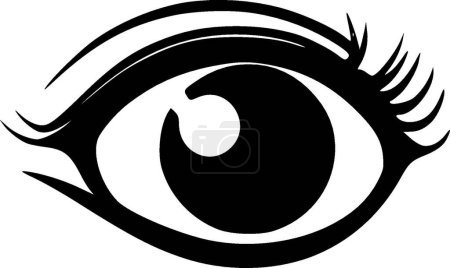 Illustration for Eyes - high quality vector logo - vector illustration ideal for t-shirt graphic - Royalty Free Image