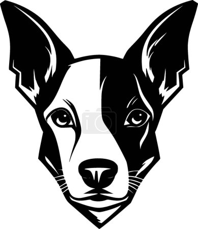 Basenji - high quality vector logo - vector illustration ideal for t-shirt graphic