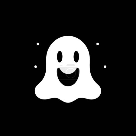 Ghost - hochwertiges Vektor-Logo - Vektor-Illustration ideal für T-Shirt-Grafik