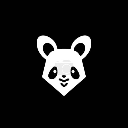 Panda - high quality vector logo - vector illustration ideal for t-shirt graphic