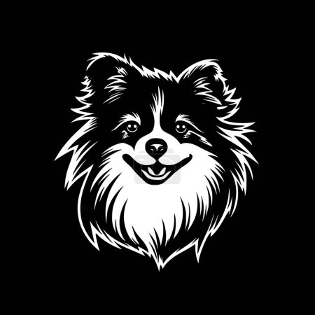 Pomeranian - high quality vector logo - vector illustration ideal for t-shirt graphic