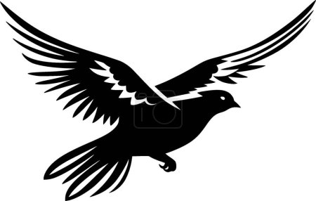 Pigeon - high quality vector logo - vector illustration ideal for t-shirt graphic
