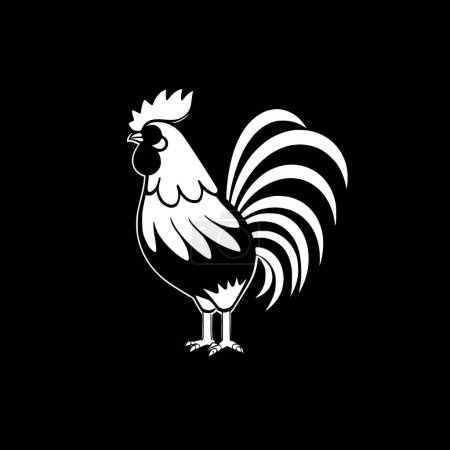 Illustration for Rooster - high quality vector logo - vector illustration ideal for t-shirt graphic - Royalty Free Image