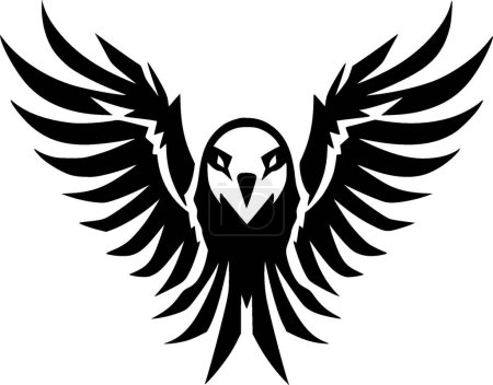 Illustration for Eagle - high quality vector logo - vector illustration ideal for t-shirt graphic - Royalty Free Image