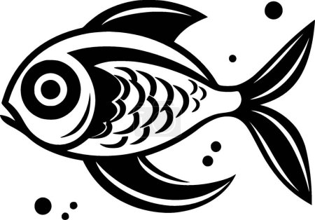 Fish - high quality vector logo - vector illustration ideal for t-shirt graphic