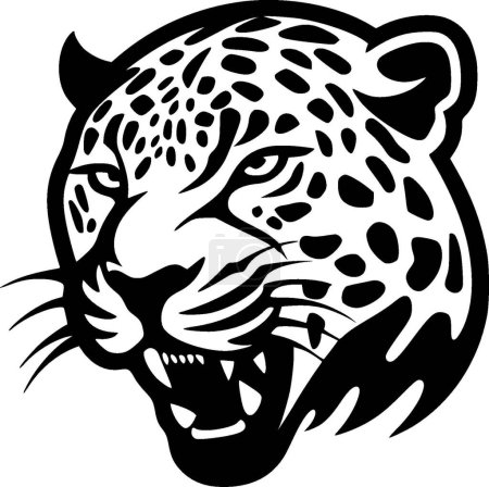 Leopard - hochwertiges Vektor-Logo - Vektor-Illustration ideal für T-Shirt-Grafik