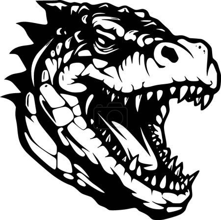 Illustration for Alligator - high quality vector logo - vector illustration ideal for t-shirt graphic - Royalty Free Image