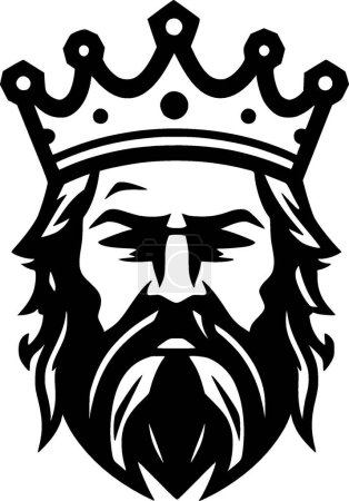 King - logo vectoriel de haute qualité - illustration vectorielle idéale pour t-shirt graphique