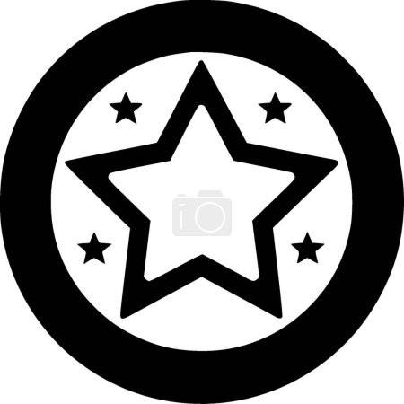 Sterne - hochwertiges Vektor-Logo - Vektor-Illustration ideal für T-Shirt-Grafik