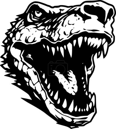 Illustration for Crocodile - high quality vector logo - vector illustration ideal for t-shirt graphic - Royalty Free Image