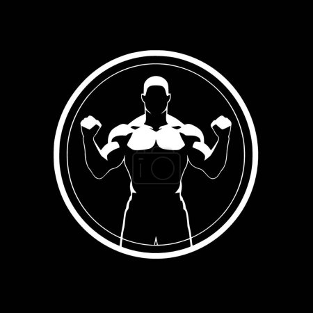 Gym - hochwertiges Vektor-Logo - Vektor-Illustration ideal für T-Shirt-Grafik