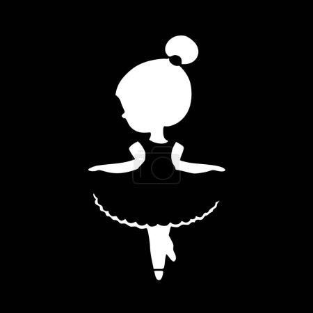 Ballett - hochwertiges Vektor-Logo - Vektor-Illustration ideal für T-Shirt-Grafik