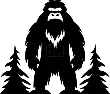 Bigfoot - logo vectoriel de haute qualité - illustration vectorielle idéale pour t-shirt graphique