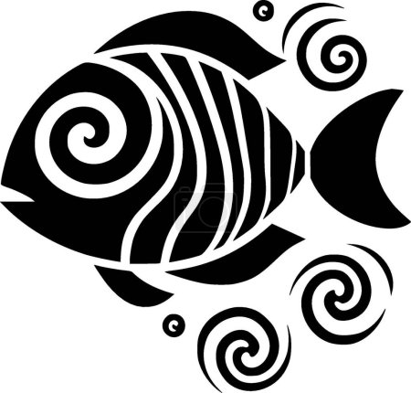 Clownfish - hochwertiges Vektorlogo - Vektorillustration ideal für T-Shirt-Grafik