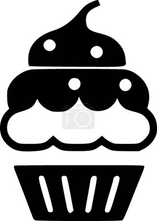 Cupcake - high quality vector logo - vector illustration ideal for t-shirt graphic