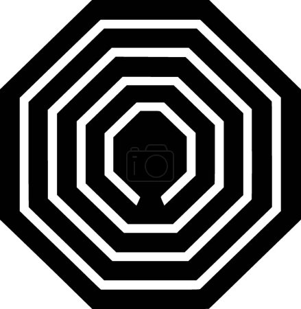 Octagon - hochwertiges Vektor-Logo - Vektor-Illustration ideal für T-Shirt-Grafik
