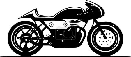 Motorrad - hochwertiges Vektor-Logo - Vektor-Illustration ideal für T-Shirt-Grafik