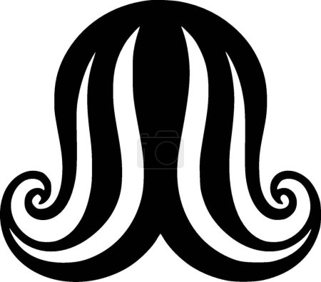 tentáculos de pulpo - logotipo vectorial de alta calidad - ilustración vectorial ideal para gráficos de camisetas