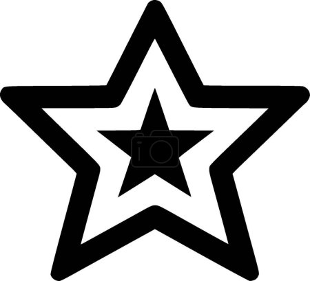 Star - high quality vector logo - vector illustration ideal for t-shirt graphic