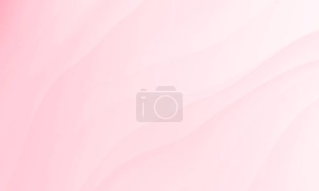 Photo for Abstract pink white colors gradient with wave lines pattern texture background. Use for modern design cosmetic fashion and valentines concept. - Royalty Free Image