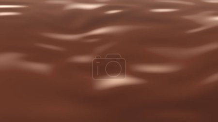 Photo for Coffee chocolate brown color iquid drink texture background. - Royalty Free Image