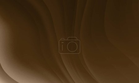 Photo for Abstract brown dark colors gradient with wave lines graphic design texture background. Use for cosmetics nature concept. - Royalty Free Image