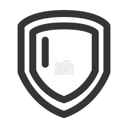 Photo for Simple business single item icon security - Royalty Free Image