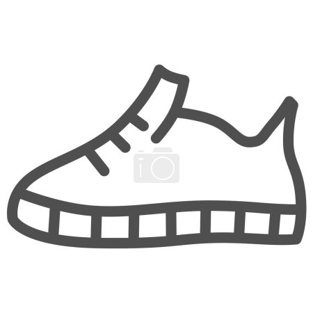 Ilustración de Equipamiento deportivo simple solo artículo icono zapatos - Imagen libre de derechos
