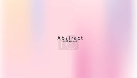 Illustration for Pastel neon rainbow. Template for presentation. Cover to web design. Abstract colorful gradient. Simple form and blend of color spaces. Multi Color Gradient Vector Background. - Royalty Free Image