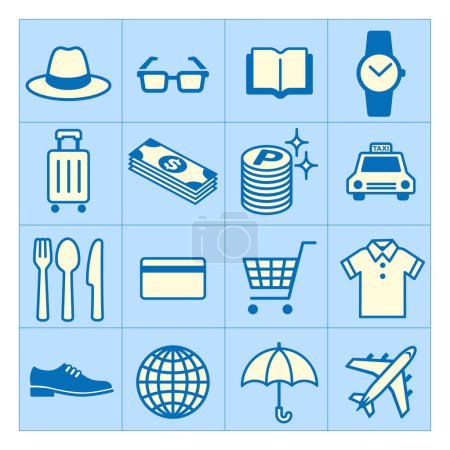 Ilustración de Producto de la vida icono conjunto, vector de ilustración. ilustración de símbolo simple para una tienda en línea - Imagen libre de derechos
