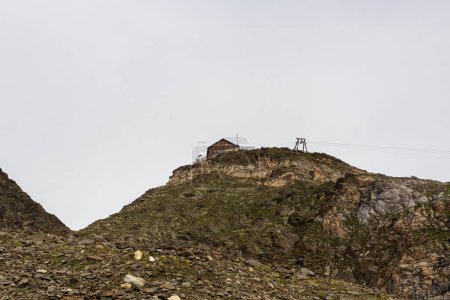 Hütte Zwickauer Hütte (Rifugio Plan) auf Texelgruppe, Südtirol, Italien