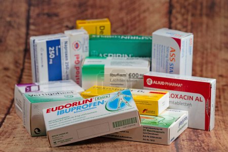 Foto de Varios medicamentos en Alemania 2023, actualmente con problemas de entrega - Imagen libre de derechos