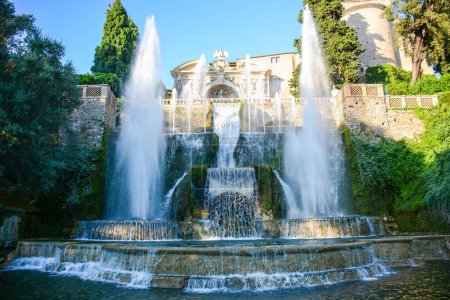 Photo for Hidden treasures of Italy Ovato fountain and waterfall - Royalty Free Image