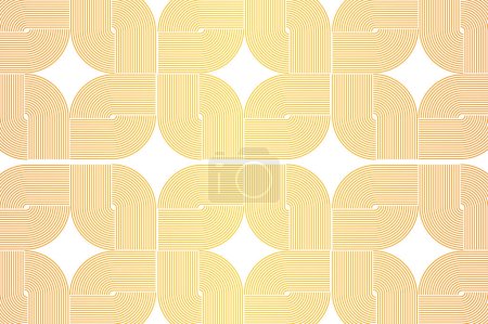 Abstract oval lines wallpaper vector image