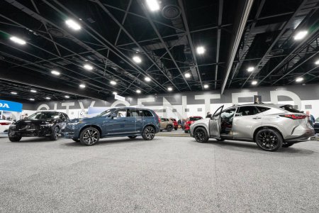 Téléchargez les photos : 2023 Toledo Auto Show at the Glass City Center in Toledo, Ohio on February 3rd, 2023 - en image libre de droit