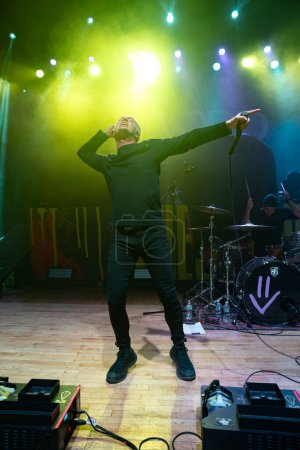 Photo for The Word Alive performing at the Royal Oak Music Theater as guest for Pop Evil on March 18th, 2023 - Royalty Free Image