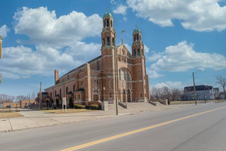 Photo for St. Hyacinth Roman Catholic Parish of Detroit, Michigan on February 23, 2024 - Royalty Free Image