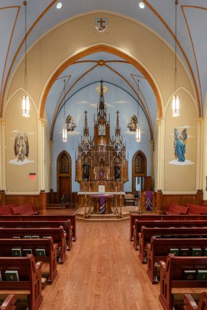 Foto de Historic St. Bonaventure Capuchin Monastery de Detroit, Michigan en Marzo 20, 2024 - Imagen libre de derechos