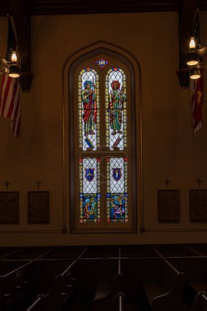 Téléchargez les photos : Historic Old Mariners 'Church of Detroit, Michigan, le 18 mars 2024 - en image libre de droit