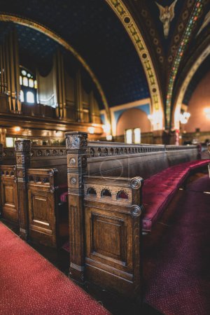 Photo for Historic First Congregational Church of Detroit, Michigan on April 9th, 2024 - Royalty Free Image