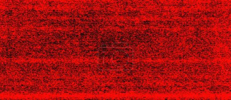 Photo for TV noise static effect, screen noise, black and red background - Royalty Free Image