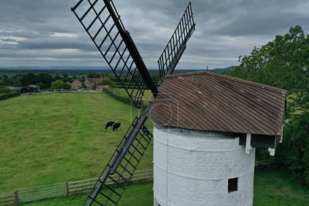 Ashton Windmill in the stunning countryside