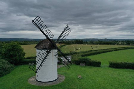Ashton Windmill in the stunning countryside