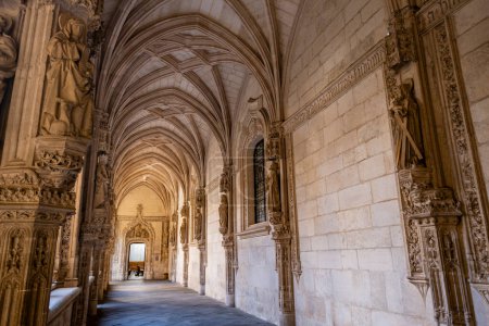 Photo for Cloister, Monastery of San Juan de los Reyes, Toledo, Castilla-La Mancha, Spain - Royalty Free Image