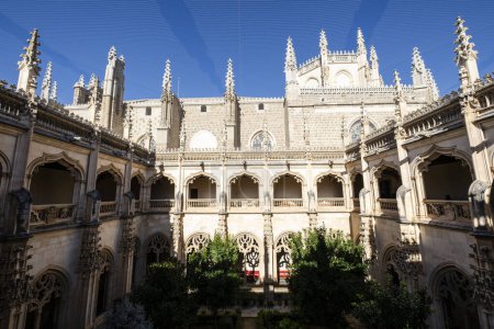 Photo for Upper cloister, Monastery of San Juan de los Reyes, Toledo, Castilla-La Mancha, Spain - Royalty Free Image