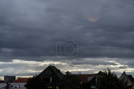 Foto de UFO over Dessau, Federal Republic of Germany - Imagen libre de derechos