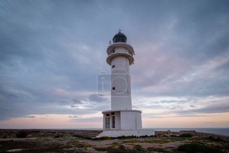 Foto de Faro del Cabo Barberia, Formentera, Islas Pitiusas, Comunidad Baleares, España - Imagen libre de derechos