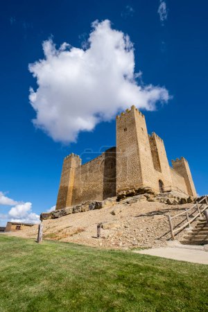 Photo for Sadaba Castle, 12th to 13th century, Sadaba, Cinco Villas, Aragon, Spain - Royalty Free Image