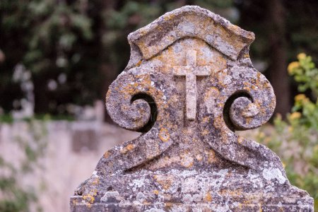 Téléchargez les photos : Tombe de Joan Muntaner, 1881, cimetière Valldemossa, Majorque, Îles Baléares, Espagne - en image libre de droit